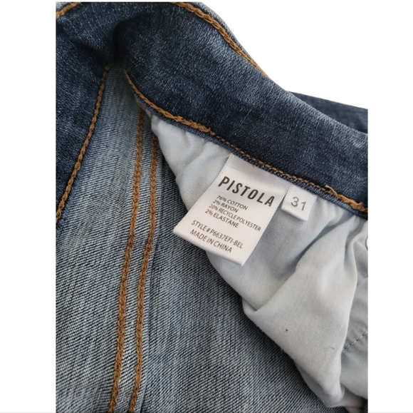 Pistola Button Down Skinny Jeans 31 - Picture 7 of 7